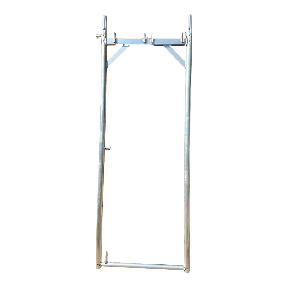 Cadre vertical d'échafaudage en aluminium de 200 × 74 cm