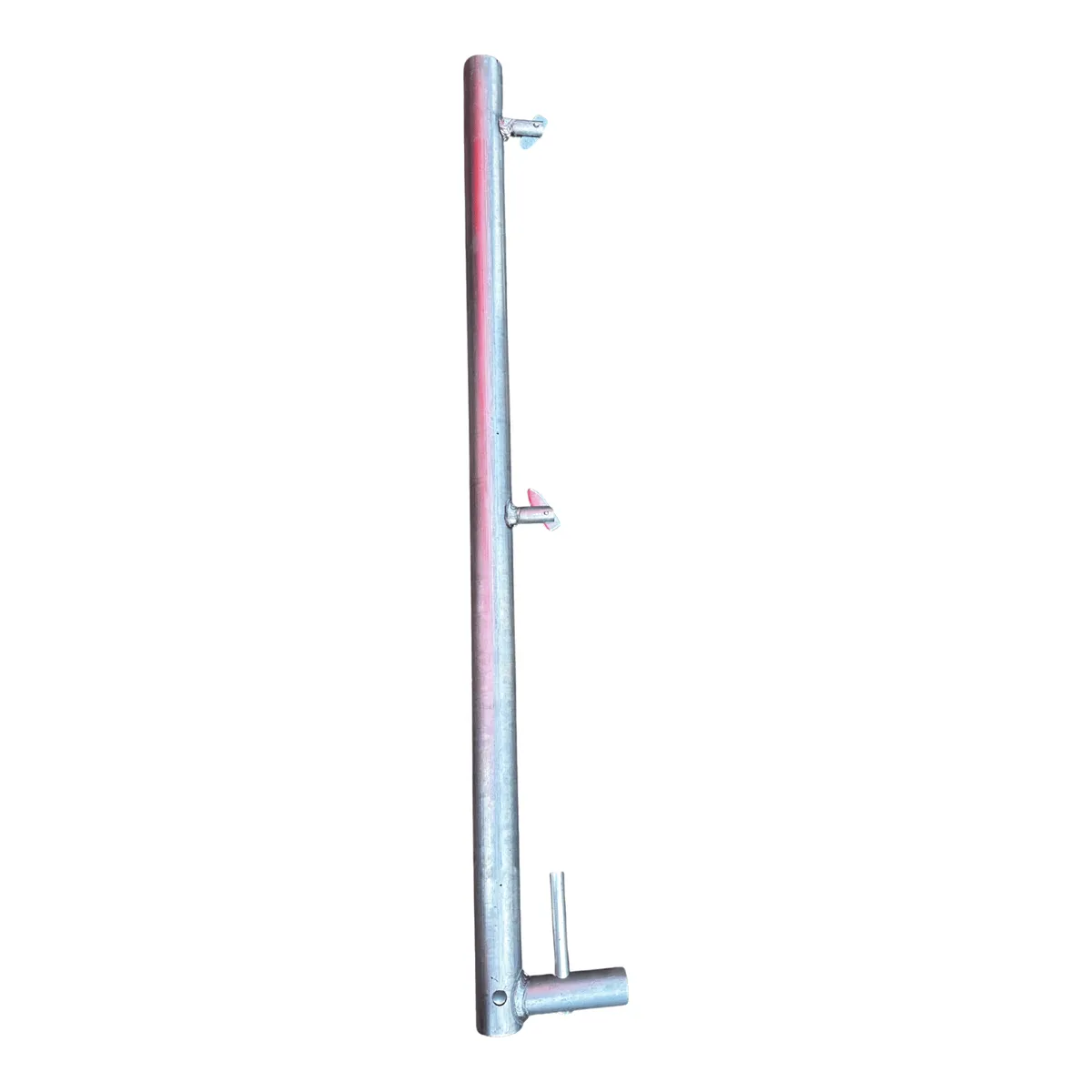 Poteau de garde-corps d'échafaudage en aluminium de 1 m